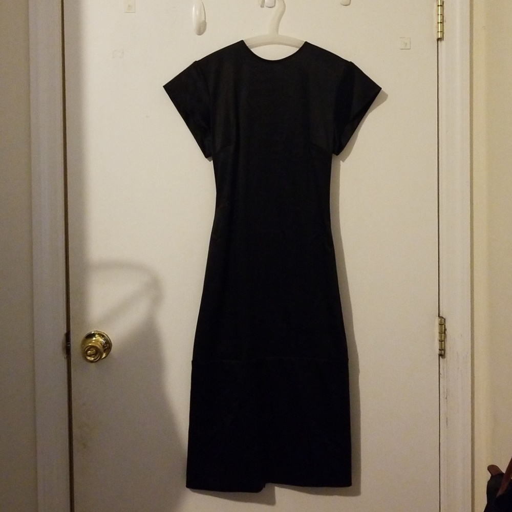 black dress